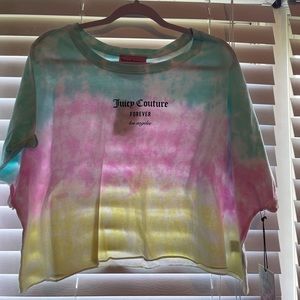 Juicy Couture x Forever 21 Tie-Dye Crop Top